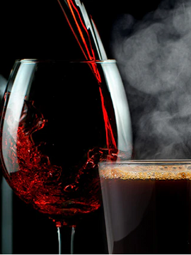 Wine Flavored Coffee